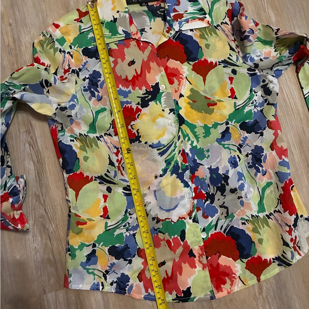 !!MID MONTH BIG SALE!! Blue floral pants set - Picture 5 of 12